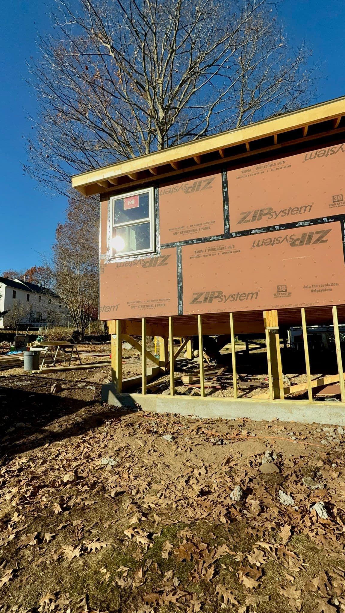 House Extension with ZIP System Paneling